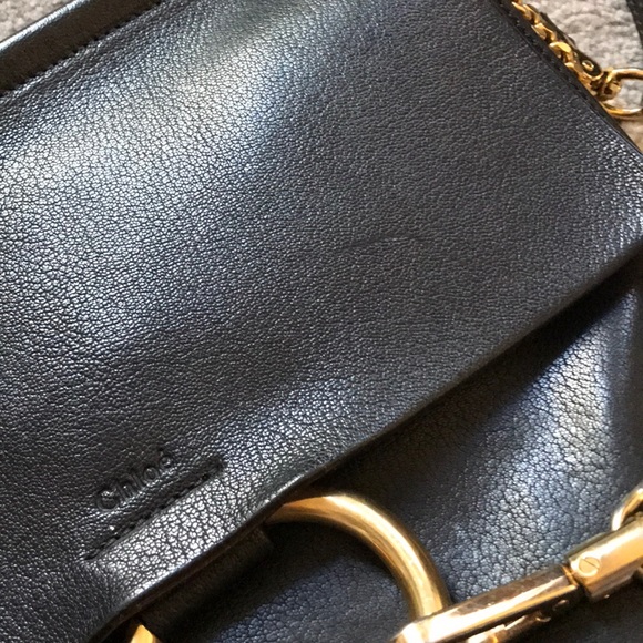 Chloe Medium Faye Bag - Black Leather - Picture 5 of 16